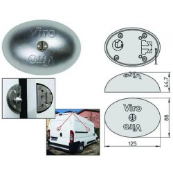 LUCCHETTO VAN LOCK PER CAMION E FURGONI IN ACCIAIO INOX 4222 411028