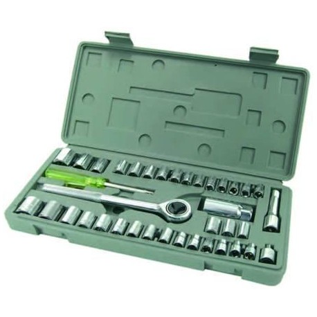 CHIAVI A BUSSOLA DA 3/8" E 1/4" IN SERIE 40 PEZZI 162951