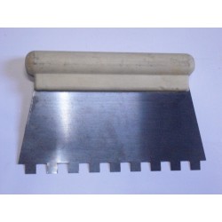 spatola dentata acciaio temprato per colla mm.190 4827901