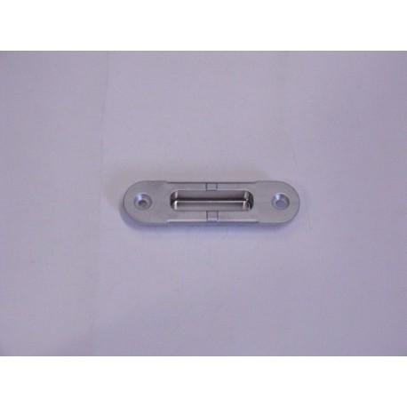 contropiastra cromo satinato per serratura AGB CENTRO AGBB014010034