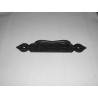maniglione per porta ferro battuto nero 20cm. 1165781
