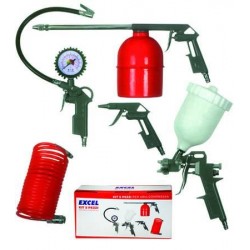 KIT ARIA COMPRESSA 5 PEZZI CON ATTACCHI RAPIDI 312066