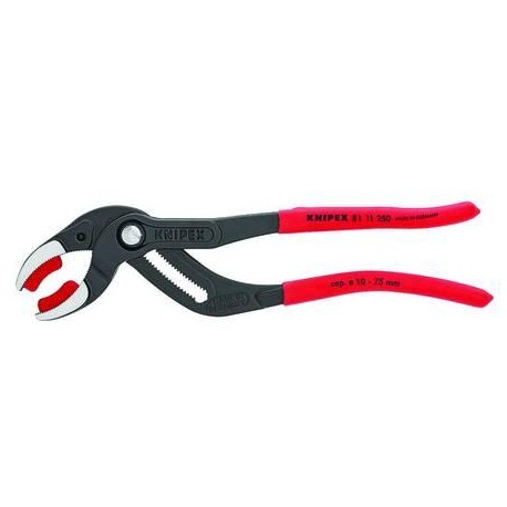 PINZE KNIPEX REGOLABILI PER SIFONI E CONNETTORI MM.250 412124