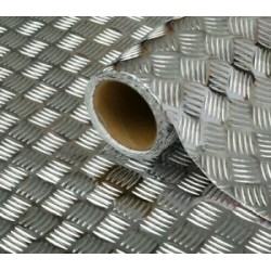 PLASTICA ADESIVA EFFETTO ALLUMINIO 5MT. 12275
