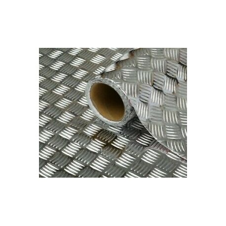 PLASTICA ADESIVA EFFETTO ALLUMINIO 5MT. 12275