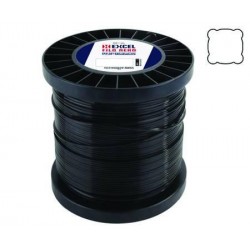 FILO PER DECESPUGLIATORE IN NYLON QUADRO PRO NERO