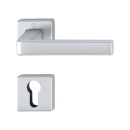 MANIGLIA HOPPE DUBLIN foro yale CROMATO SATINATO 0177030