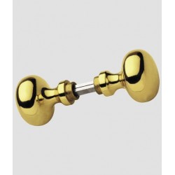 POMOLI COPPIA SU ROSETTA HOPPE A.M45/42K ottone lucido 0125280