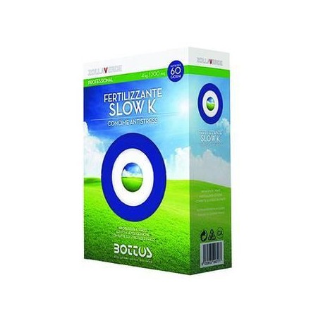 FERTILIZZANTE KG.4 GRANULARE ANTISTRESS PER PRATO SLOW K 310741