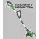 TAGLIABORDI A BATTERIA RIBITECH BAT20 CON BATTERIA E CARICABATTERIA 6517063