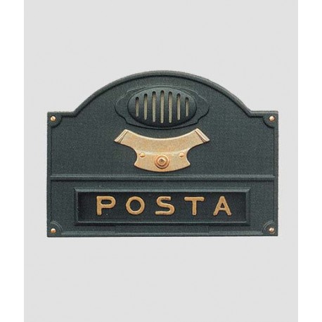 PLACCA BUCA LETTERE CON CAMPANELLO PIU' CITOFONO 9247108