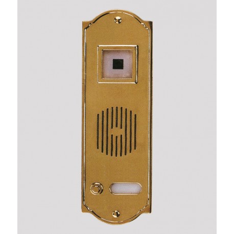 PULSANTIERA CON 1 CAMPANELLO OTTONE LUCIDO 9275169