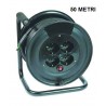 AVVOLGICAVO CIVILE ELETTRICO ONDA 4 PRESE MT.50 63678