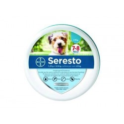 COLLARE SERESTO CONTRO PULCI E ZECCHE CANI FINO A 8 KG. 279925