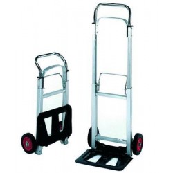 CARRELLO PORTACASSE TELESCOPICO IN ALLUMINIO PORTATA KG.90 120609
