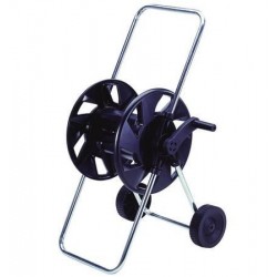 CARRELLO AVVOLGITUBO CON RULLO IN PLASTICA 1/2" MT.60 275095