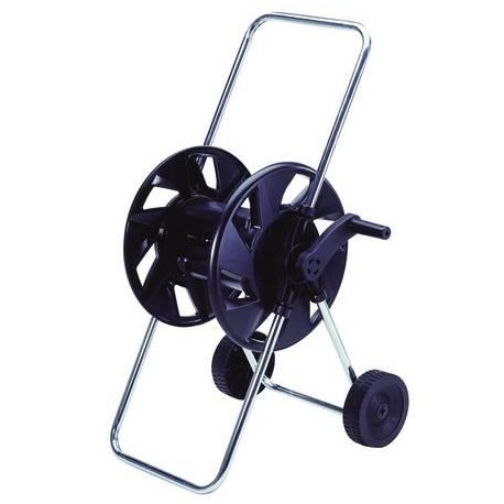CARRELLO AVVOLGITUBO CON RULLO IN PLASTICA 1/2" MT.60 275095