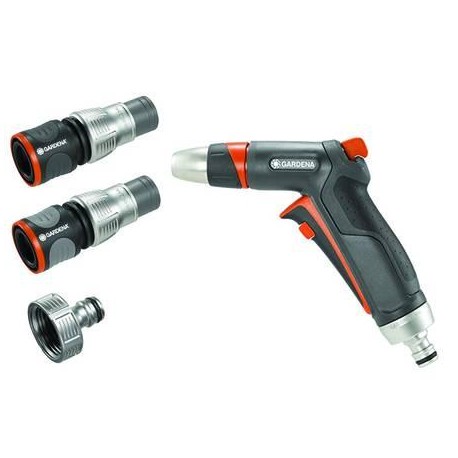 SET COMPLETO PER UN RACCORDO RAPIDO AL TUBO E AL RUBINETTO GARDENA 345538