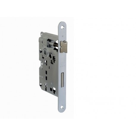 serratura AGB patent grande 50mm. bordo tondo cromo satinato 1321068