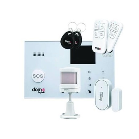 KIT DI ALLARME WIRELESS WIFI/GSM PRONTO ALL'USO DOM-E BEGHELLI 421584