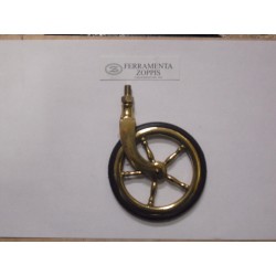 ruota ottone lucido girevole d.70 07.0219010000