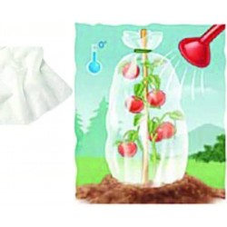 CAPPUCCIO 3 PEZZI PROTETTIVO SACCO TNT BIANCO GR.17 241380