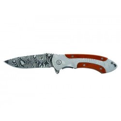 COLTELLO PIEGHEVOLE LAMA IN ACCIAIO INCISA 426688
