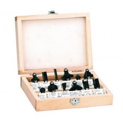 FRESE IN SERIE 12 PEZZI PER FRESATRICE VERTICALE CON CODOLO MM.8 359559