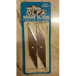 LAMA RICAMBIO 2PZ. PER CUTTER CK-1 OLFA CKB1