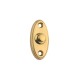 pulsantiera campanello 1 pulsante ottone lucido madeinitaly ovale721300001