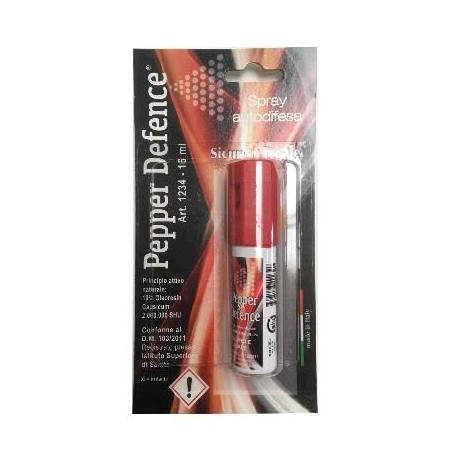 SPRAY ANTI-AGGRESSIONE AL PEPERONCINO 16ml. 9081460