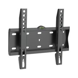 SUPPORTO TV QUADRO 1 DA PARETE IN METALLO FISSO SCHERMO LCD/OLED 15...40POLLICI 30KG COLORE NERO