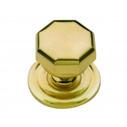 POMOLO PRESTIGE OTTAGONALE PER PORTONCINO IN OTTONE LUCIDO 74216