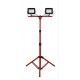TREPPIEDE CON 2 PROIETTORI LED REWORK 100W 4000K 8800LM IP65 440462