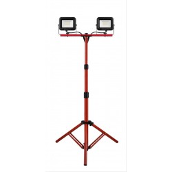 TREPPIEDE CON 2 PROIETTORI LED REWORK 100W 4000K 8800LM IP65 440462