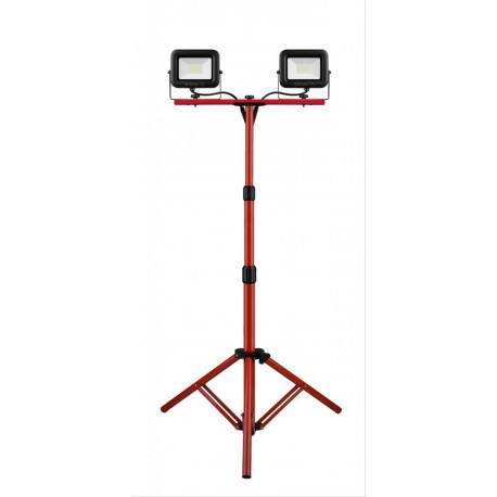 TREPPIEDE CON 2 PROIETTORI LED REWORK 100W 4000K 8800LM IP65 440462
