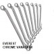 SERIE CHIAVI POLIGONALI 6-22 PEZZI 8 EVEREST CHROME VANADIUM 90587