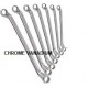 SERIE CHIAVI POLIGONALI 8-22 PEZZI 7 CHROME VANADIUM