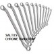 SERIE CHIAVI POLIGONALI 6-32 PEZZI 12 SALTUS CHROME VANADIUM 882GD
