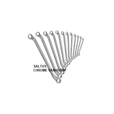 SERIE CHIAVI POLIGONALI 6-32 PEZZI 12 SALTUS CHROME VANADIUM 882GD