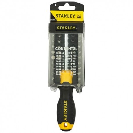 GIRAVITE Porta INSERTI con 34PZ STHT0-70885 STANLEY 74634