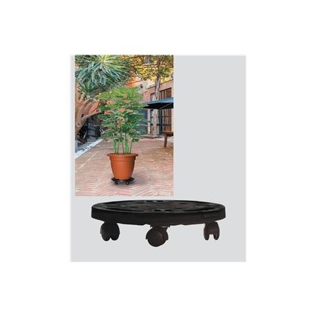 CARRELLO PORTAVASO POLIPROPILENE TONDO diam.30cm. 300 4187200