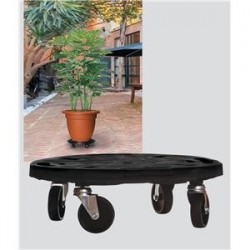 CARRELLO PORTAVASO POLIPROPILENE TONDO diam.40cm. 4187204