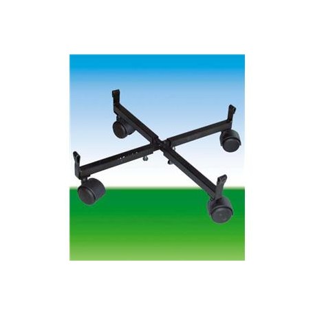 CARRELLO PER FIORI CON ROTELLE regolabile c/4 ruote 4187063