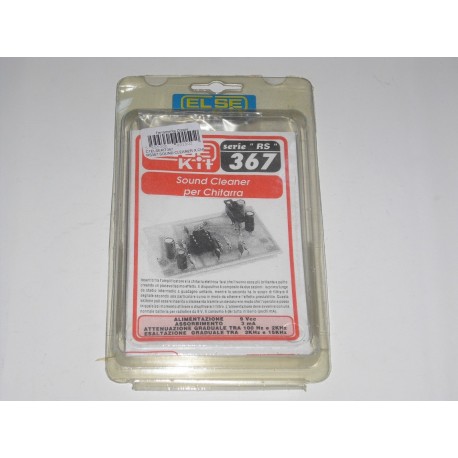 kit didattico elettronico SOUND CLEANER PER CHITARRA Else Kit RS367