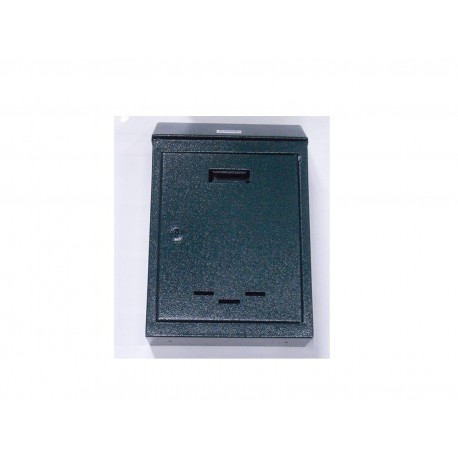 cassetta posta postale esterno verde c/tetto mm.260x175x50 9271010