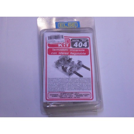 kit didattico elettronico TERMOSTATO UNIV. C/ISTERESI REGOLABILE Else Kit RS404