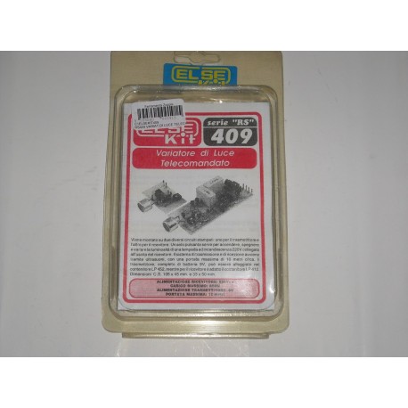 kit didattico elettronico VARIATORE DI LUCE TELECOMANDATO Else Kit RS409
