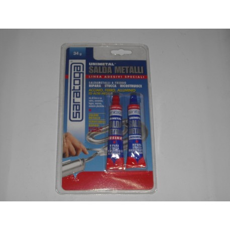 SALDA METALLI salda a freddo metallo UNIMETAL DELUX SARATOGA ml 34 570252