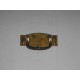maniglia per mobile ottone bronzato 80X35 interasse 49MM. OM171.B.P